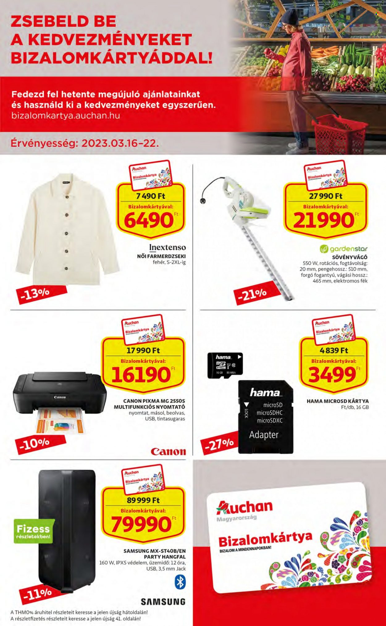 Auchan akciós újság érvényes:  - 2023.03.16 - 2023.03.22. 51. oldal