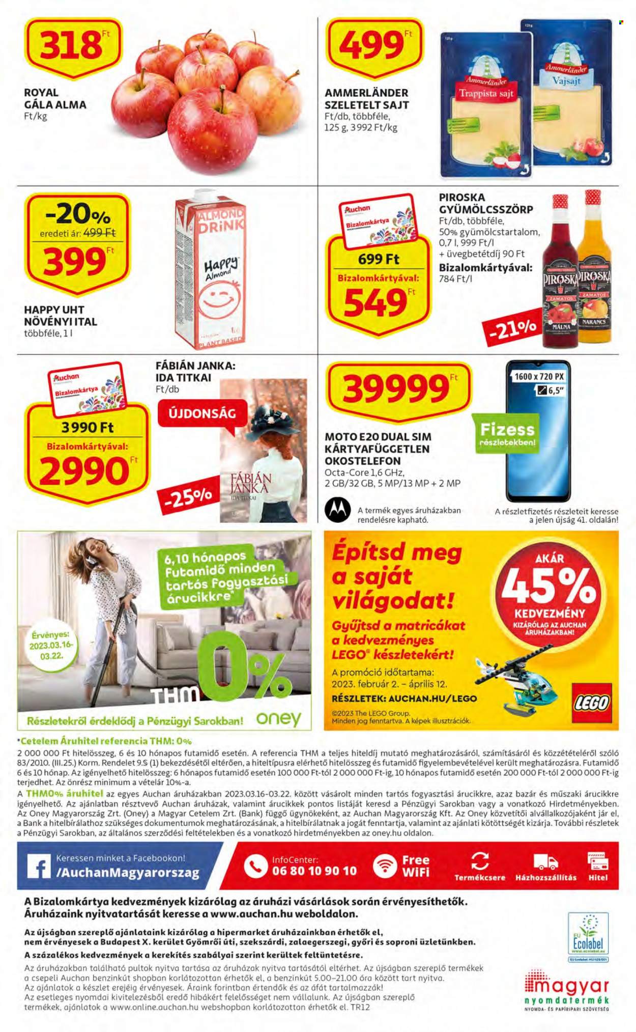 Auchan akciós újság érvényes:  - 2023.03.16 - 2023.03.22. 52. oldal