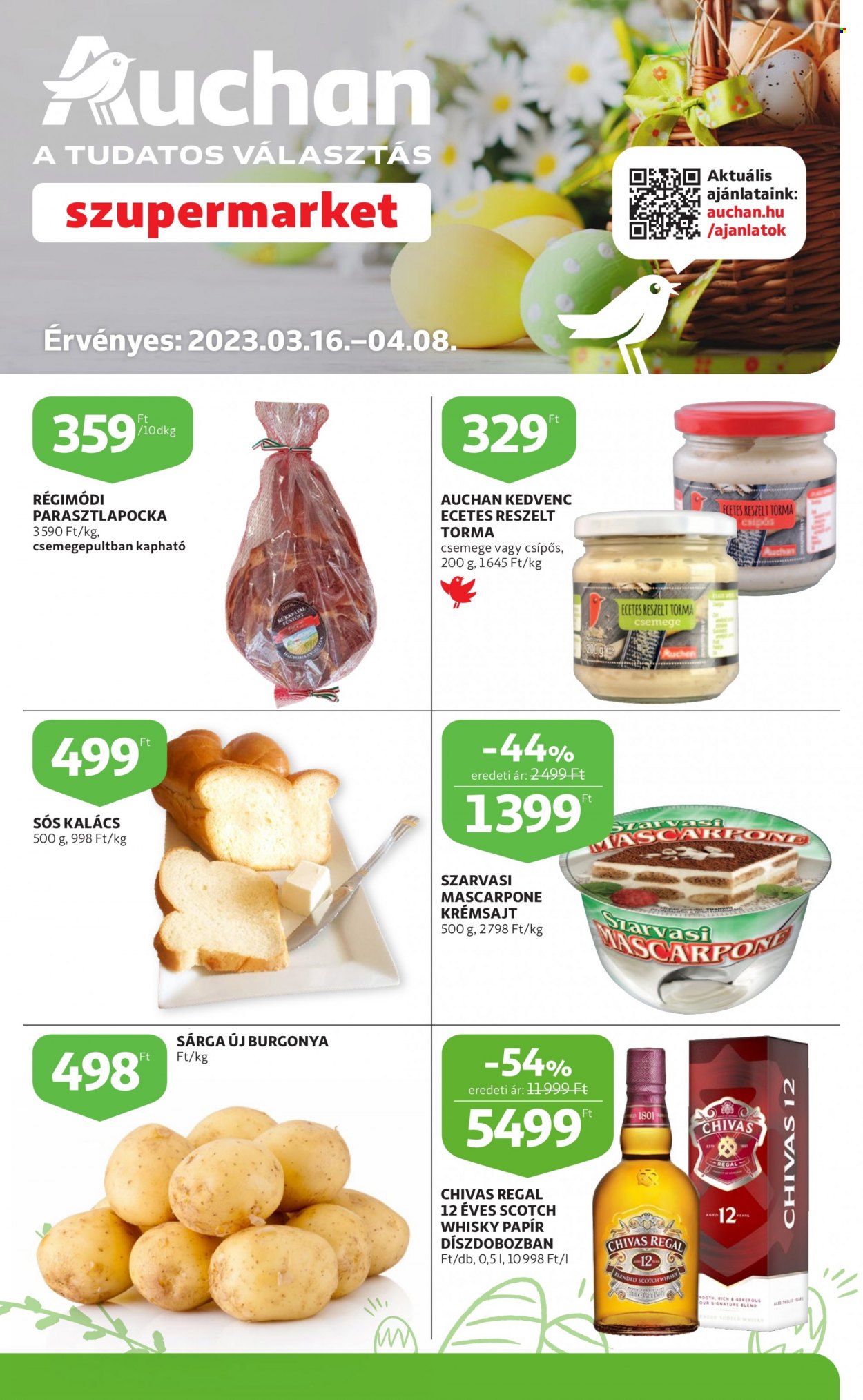 Auchan akciós újság érvényes:  - 2023.03.16 - 2023.04.08. 1. oldal