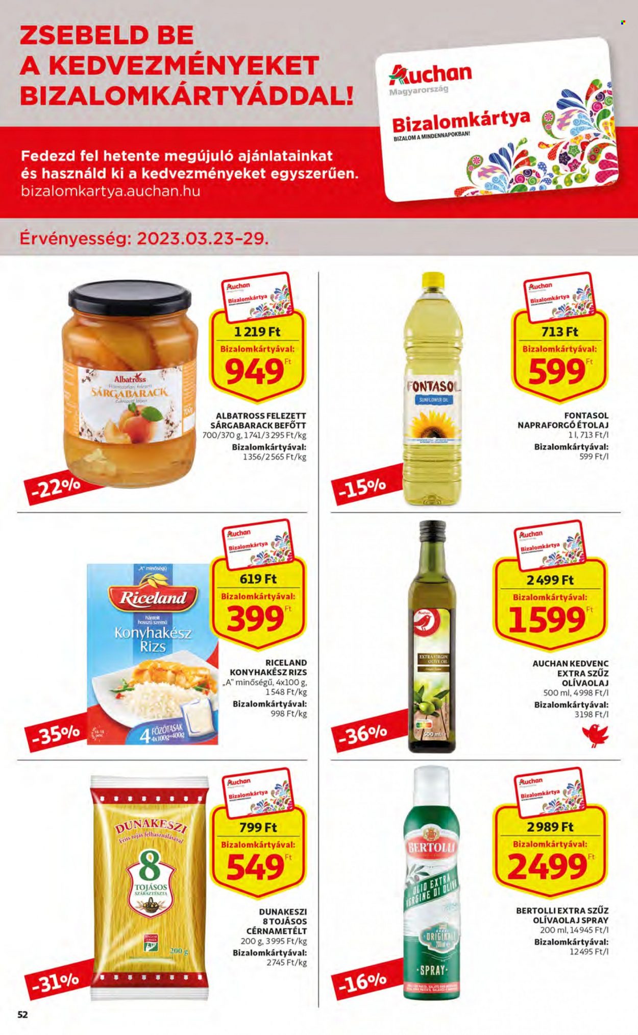 Auchan akciós újság érvényes:  - 2023.03.23 - 2023.03.29. 52. oldal