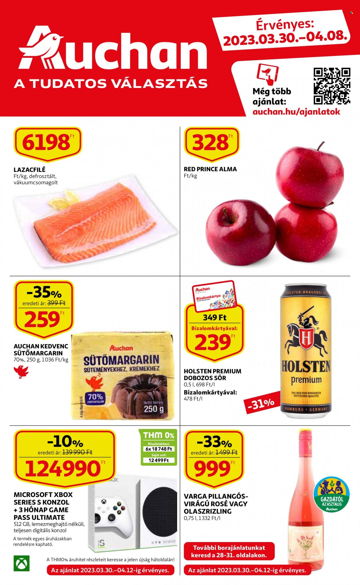 Auchan akciós újság érvényes:  - 2023.03.30 - 2023.04.08. 1. oldal