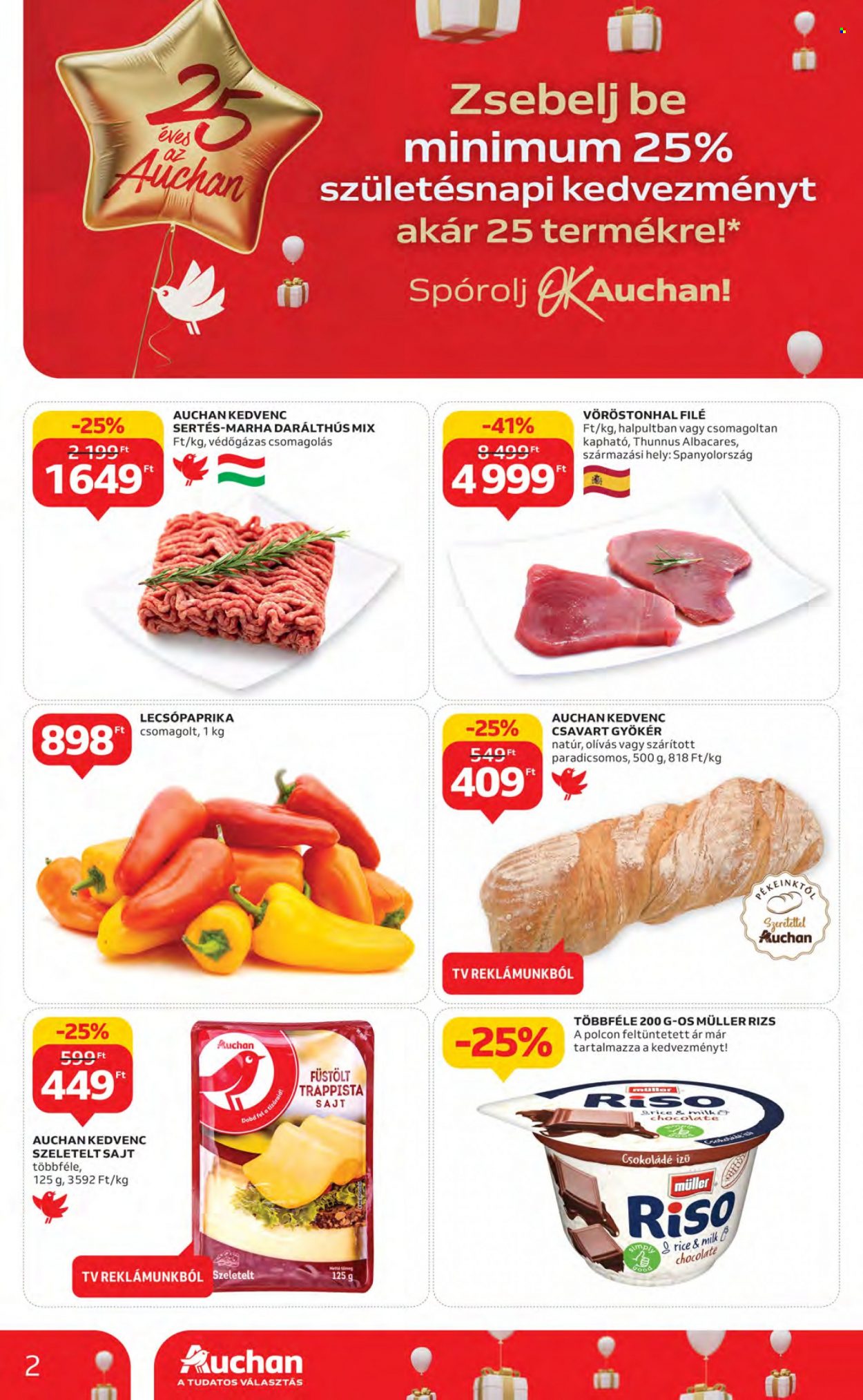 Auchan akciós újság érvényes:  - 2023.05.25 - 2023.05.31. 2. oldal