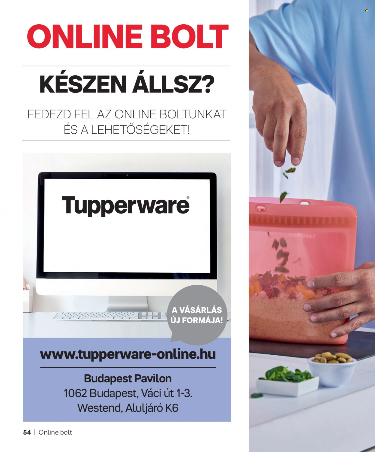 Tupperware akciós újság érvényes: . 54. oldal