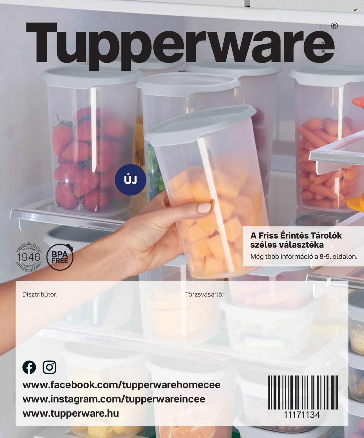 Tupperware akciós újság érvényes: . 58. oldal