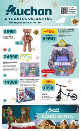 Auchan - Hipermarket karácsonyi játék katalógus