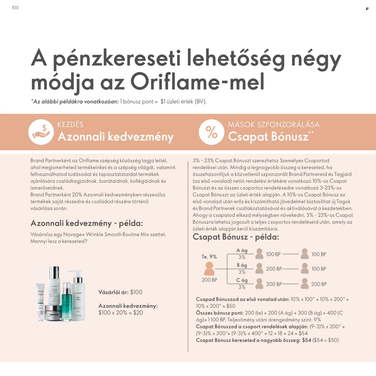 Oriflame akciós újság érvényes: . 100. oldal