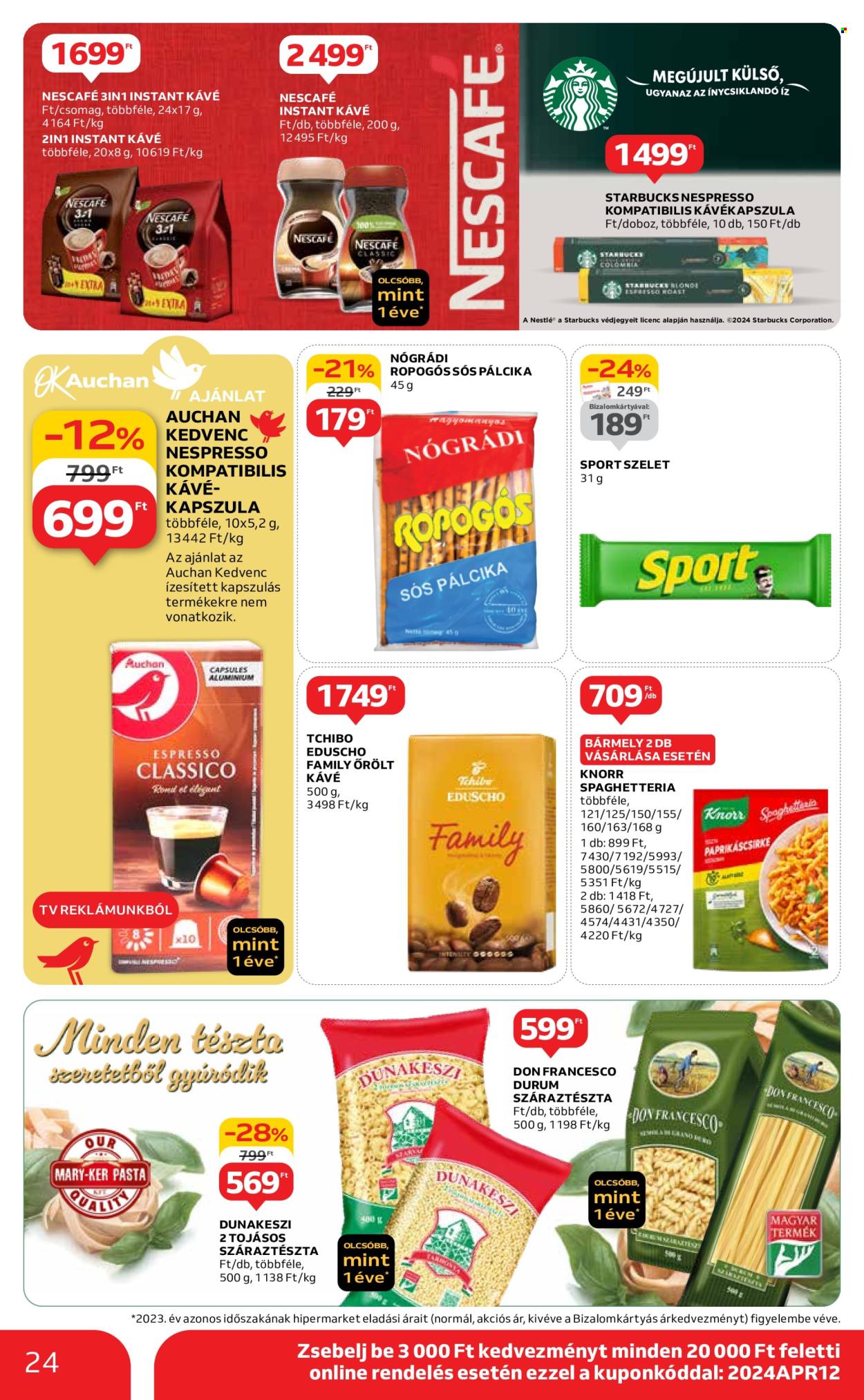 Auchan akciós újság érvényes:  - 2024.04.18 - 2024.04.24. 24. oldal