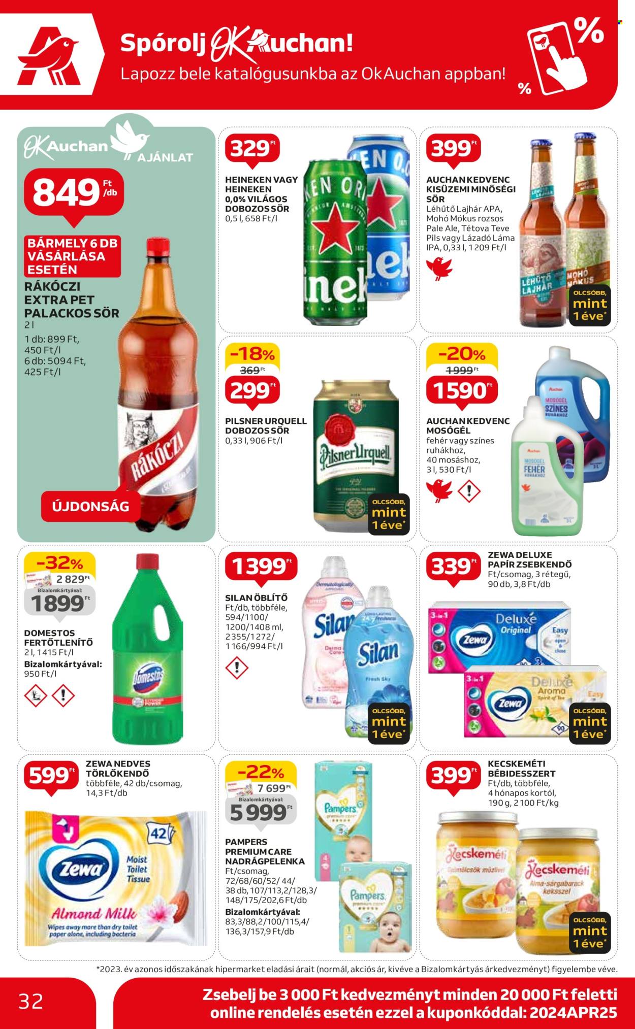 Auchan akciós újság érvényes:  - 2024.04.25 - 2024.04.30. 32. oldal