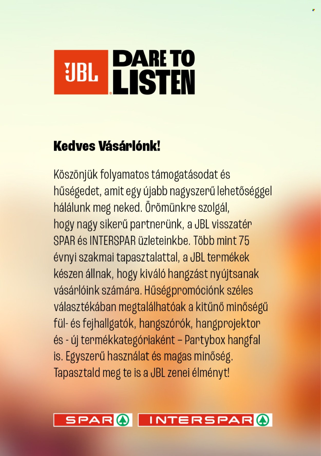 SPAR akciós újság érvényes:  - 2025.04.10 - 2025.06.22. 2. oldal