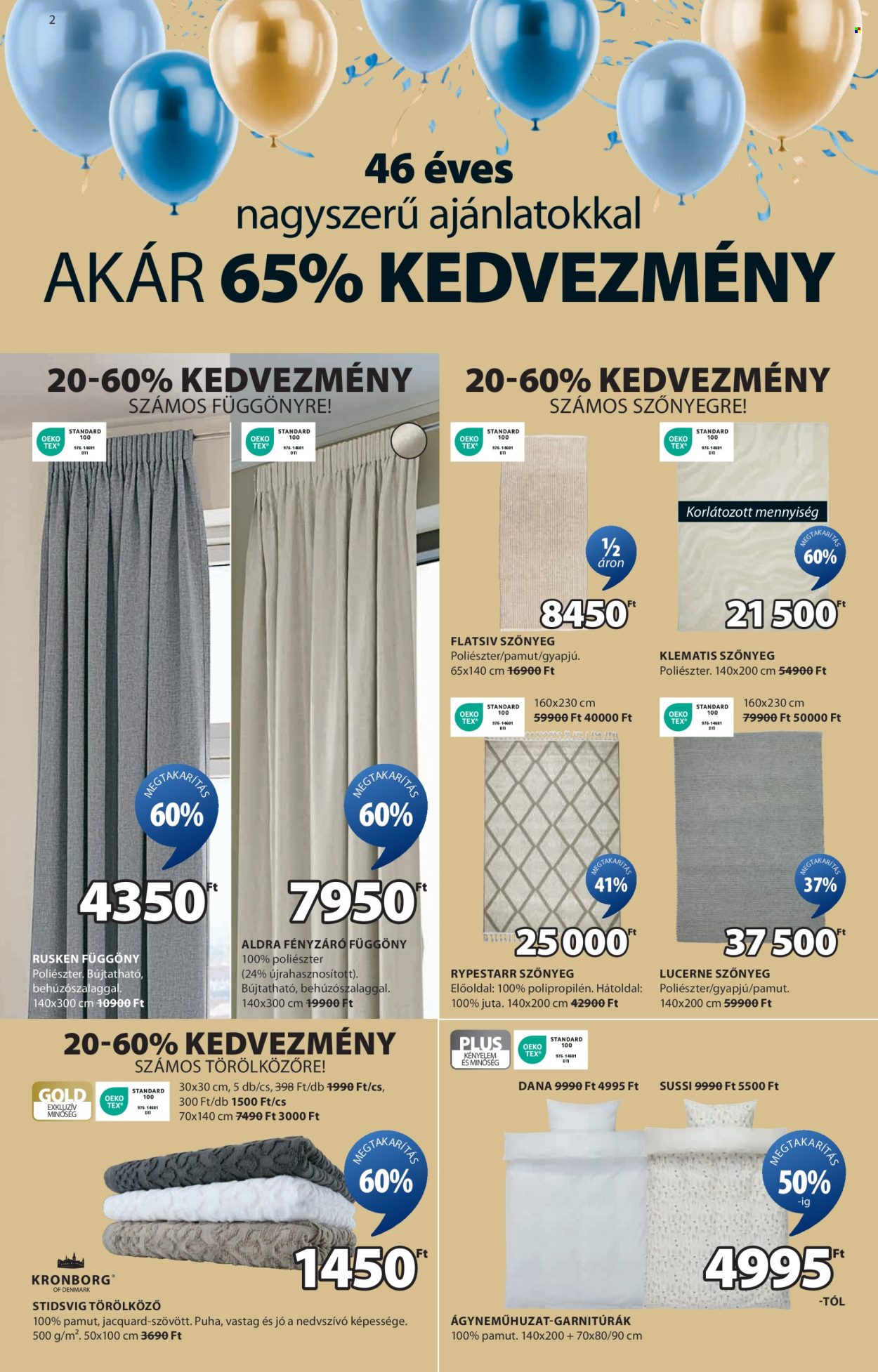 JYSK akciós újság érvényes:  - 2025.04.16 - 2025.05.18. 3. oldal