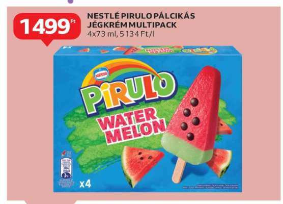 Nestlé Pirulo Pálcikás Jégkrém Multipack