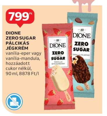 Dione Zero Sugar Pálcikás Jégkrém