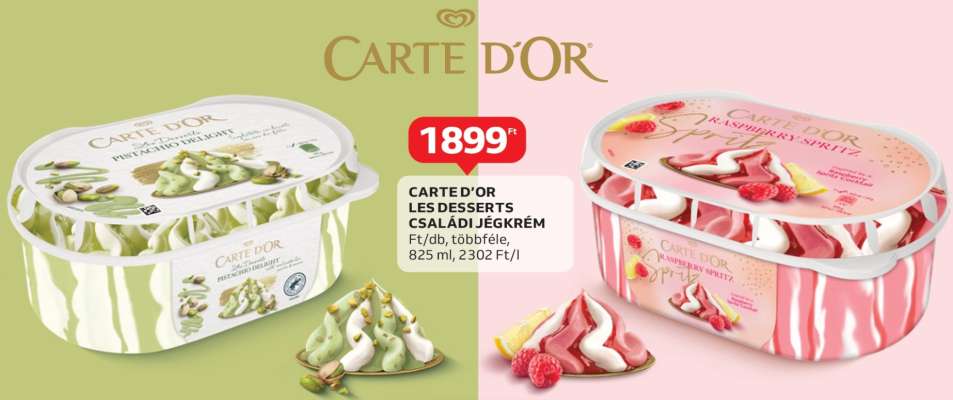 Carte d'Or Les Desserts Családi Jégkrém