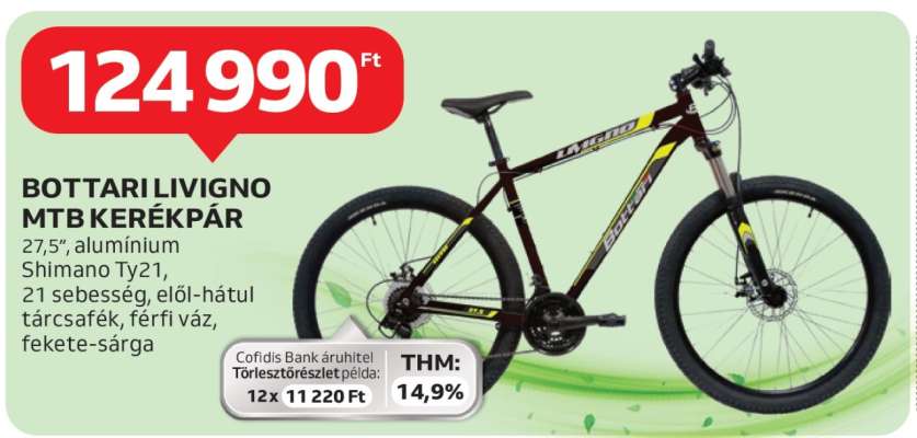 Bottari Livigno MTB Kerékpár