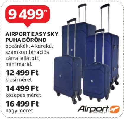 AIRPORT EASY SKY PUHA BŐRÖND
