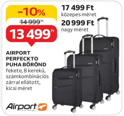 AIRPORT PERFECKTO PUHA BŐRÖND
