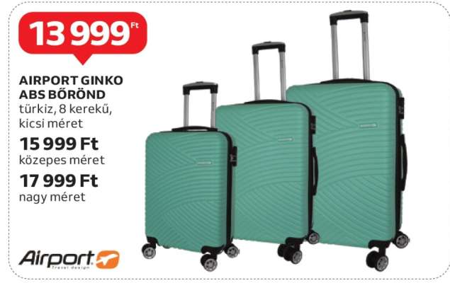 AIRPORT GINKO ABS BŐRÖND