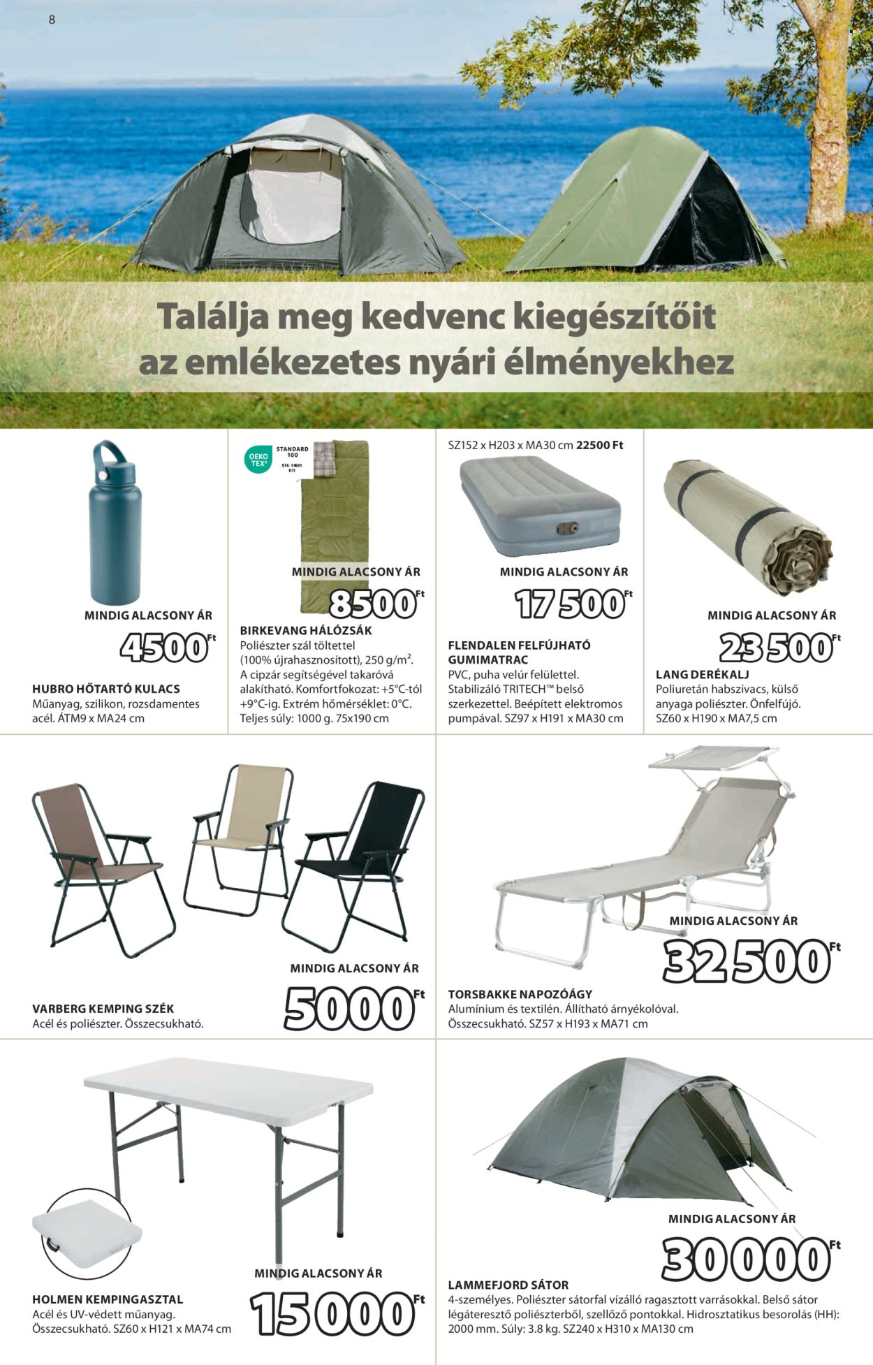 JYSK akciós újság érvényes:  - 2025.04.23 - 2025.05.18. 9. oldal