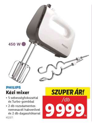 PHILIPS Kézi mixer