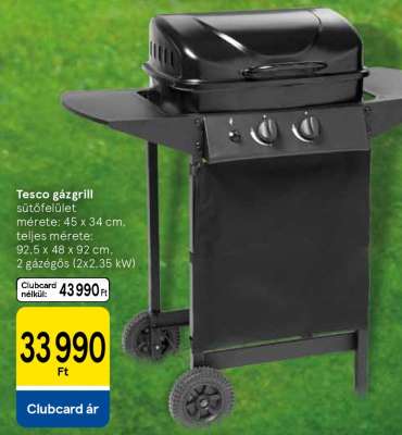 Tesco gázgrill