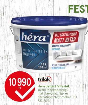 Héra beltéri falfesték