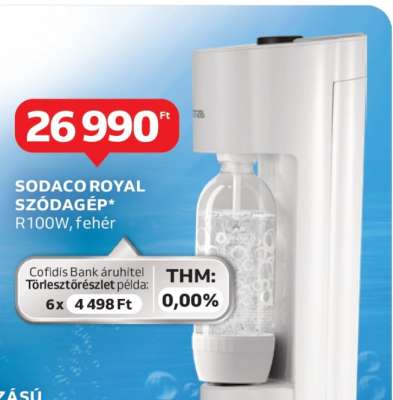 Sodaco Royal Szódagép