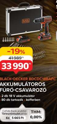 BLACK+DECKER BCDDC18BAFC