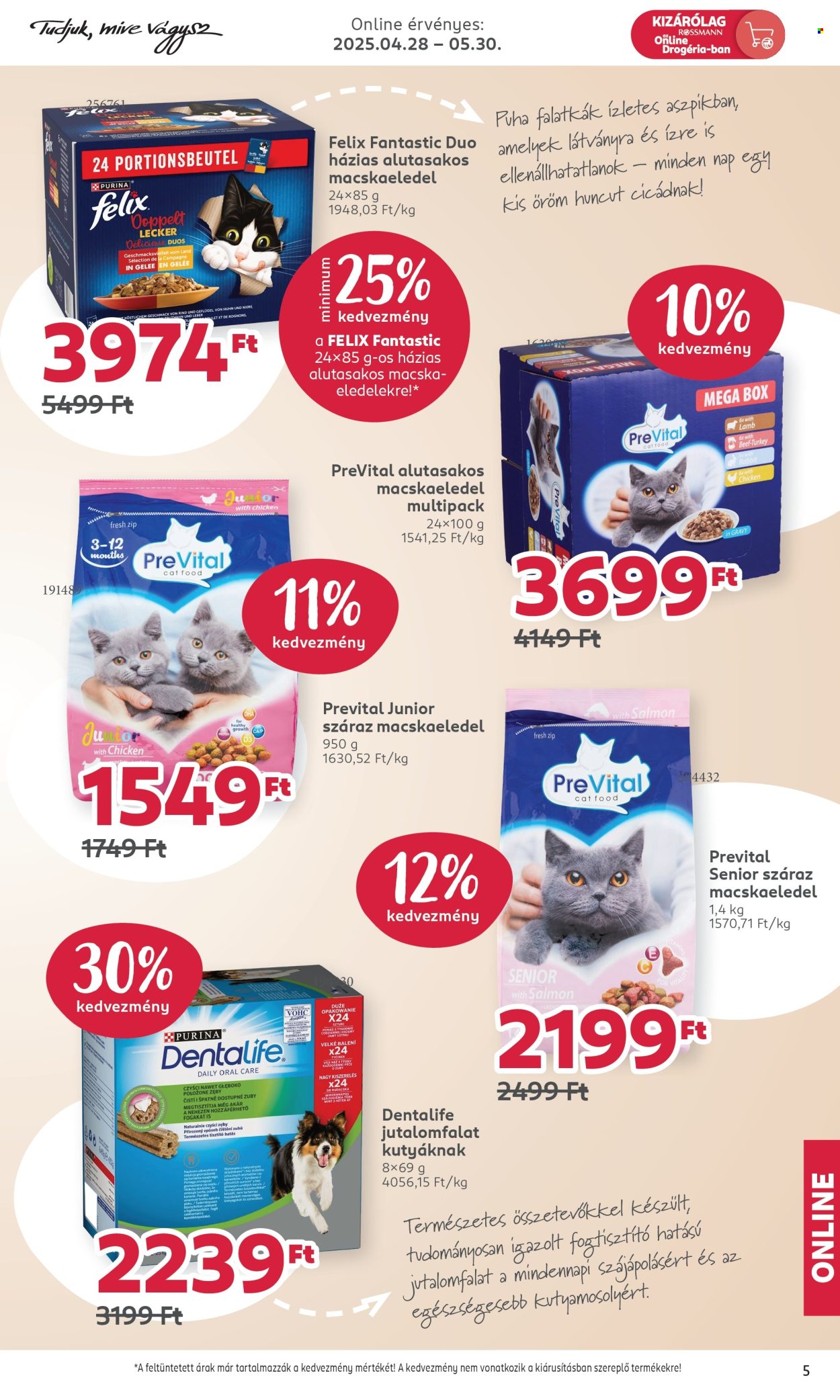 Rossmann akciós újság érvényes:  - 2025.04.28 - 2025.05.30. 5. oldal