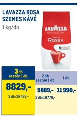 LAVAZZA ROSA SZEMES KÁVÉ