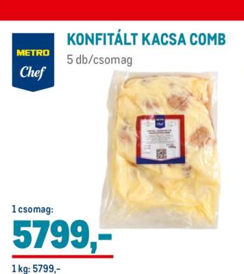 KONFITÁLT KACSA COMB