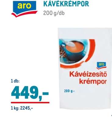 ARO Kávékrémpor