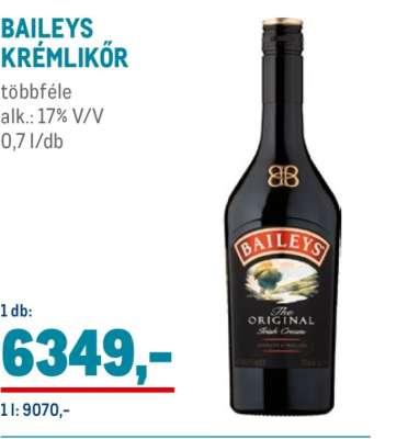 Baileys Krémlikőr