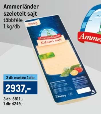 AMMERLÄNDER SZELETELT SAJT