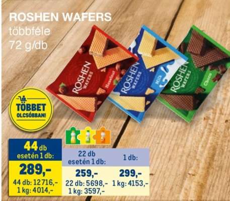 Roshen Wafers