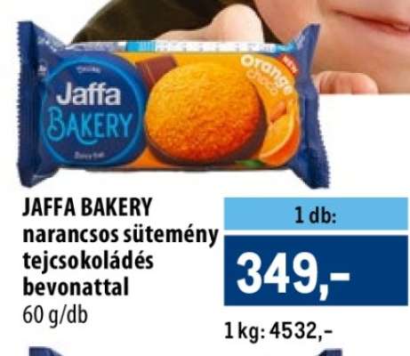 JAFFA BAKERY narancsos sütemény tejcsokoládés bevonattal