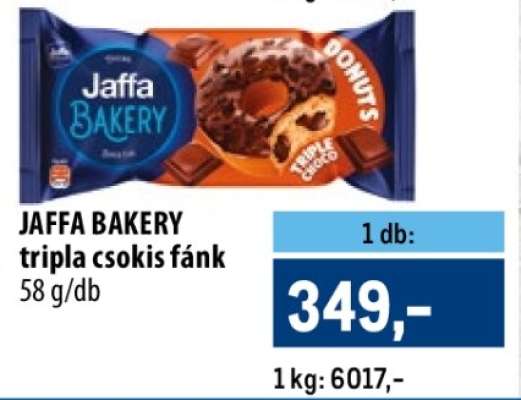 JAFFA BAKERY tripla csokis fánk