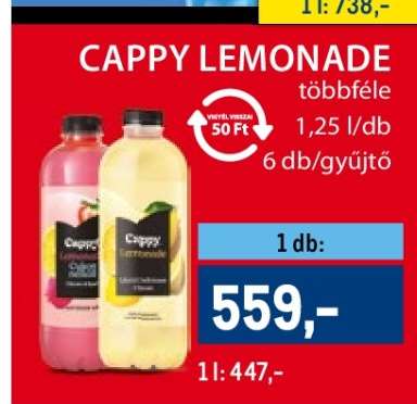 Cappy Lemonade