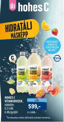 Hohes C Vitaminvizek