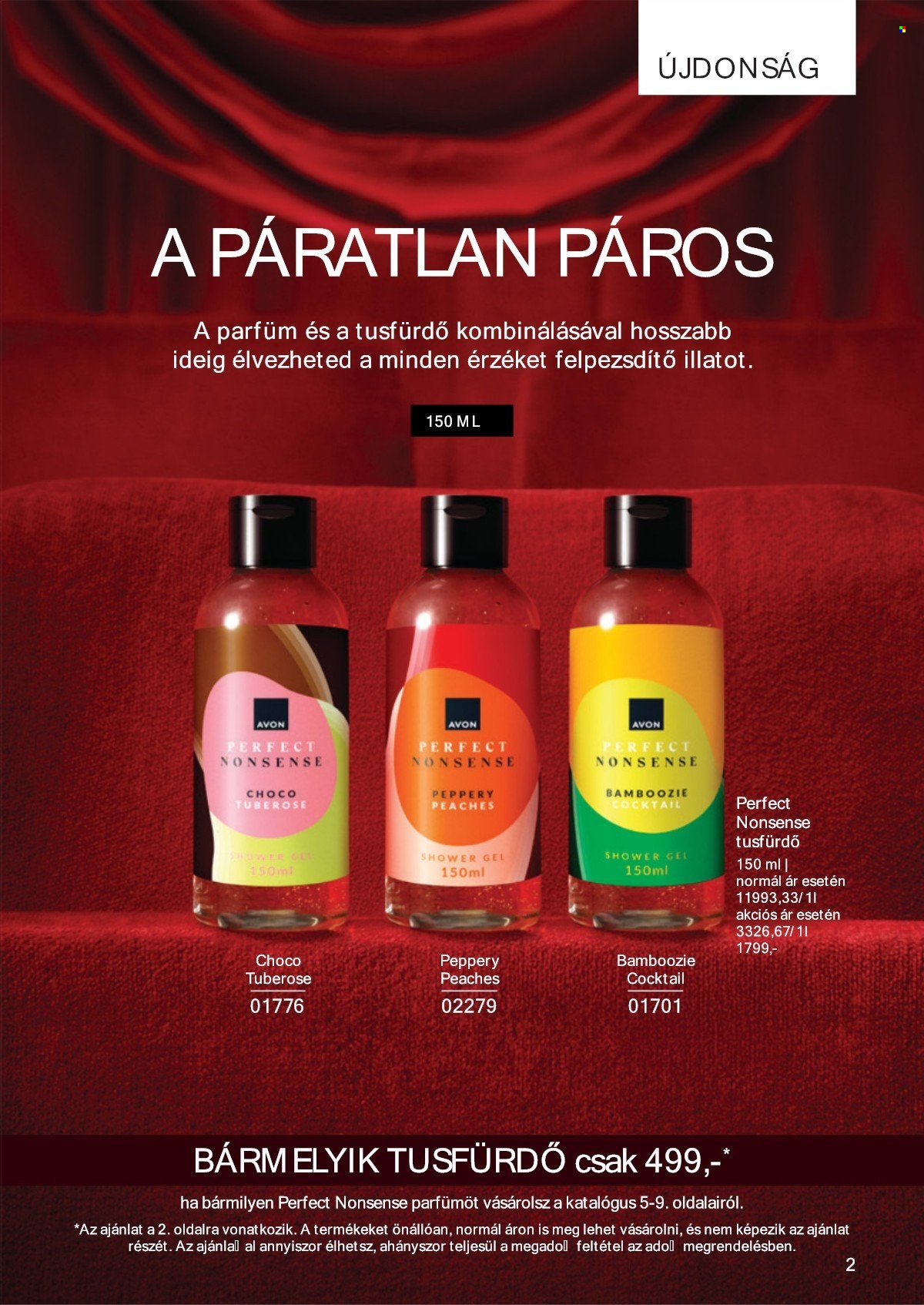 Avon akciós újság érvényes:  - 2025.05.01 - 2025.05.31. 2. oldal