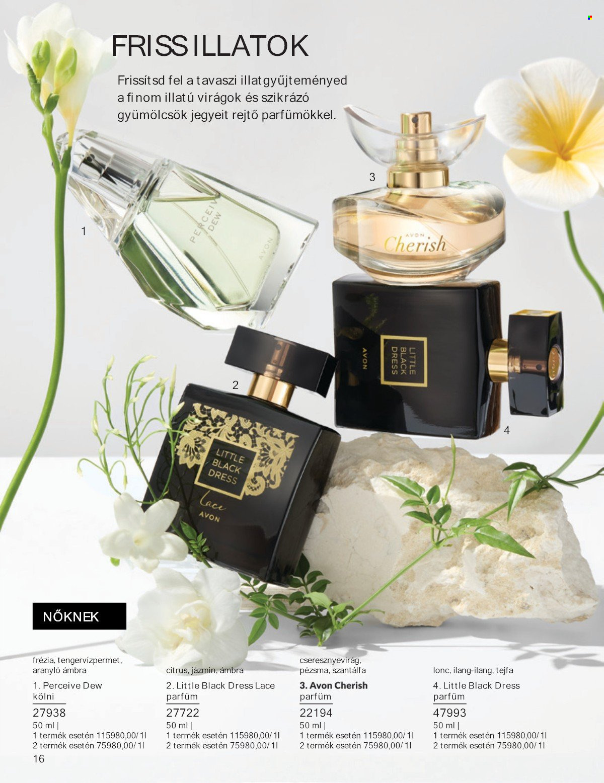 Avon akciós újság érvényes:  - 2025.05.01 - 2025.05.31. 16. oldal