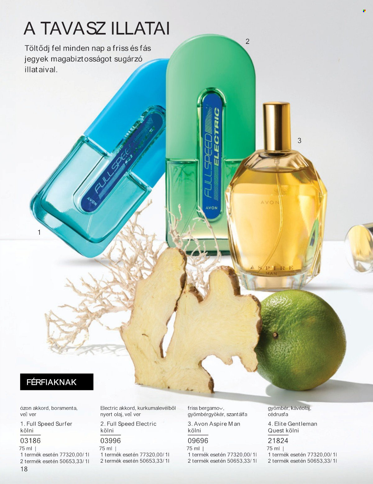 Avon akciós újság érvényes:  - 2025.05.01 - 2025.05.31. 18. oldal