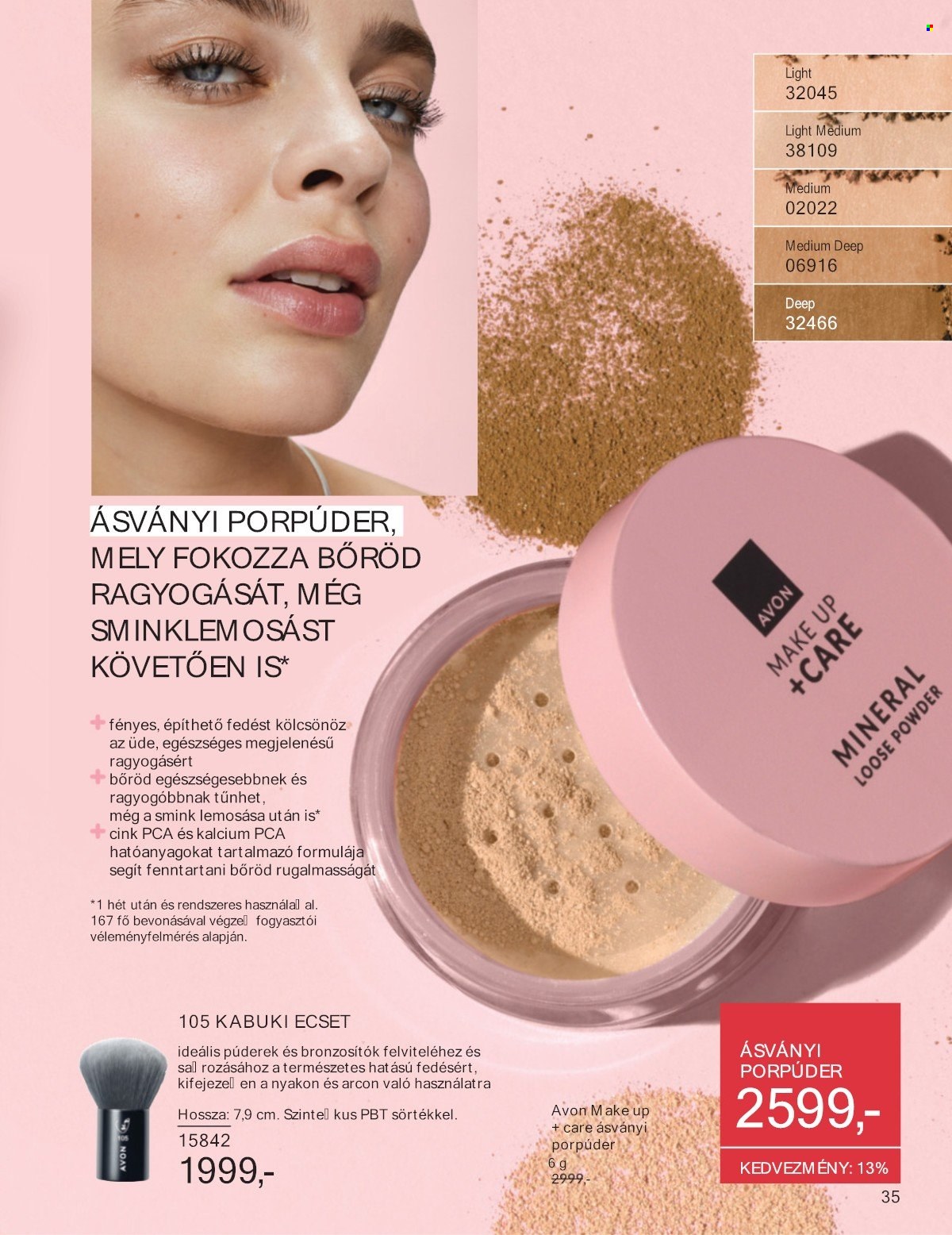 Avon akciós újság érvényes:  - 2025.05.01 - 2025.05.31. 35. oldal
