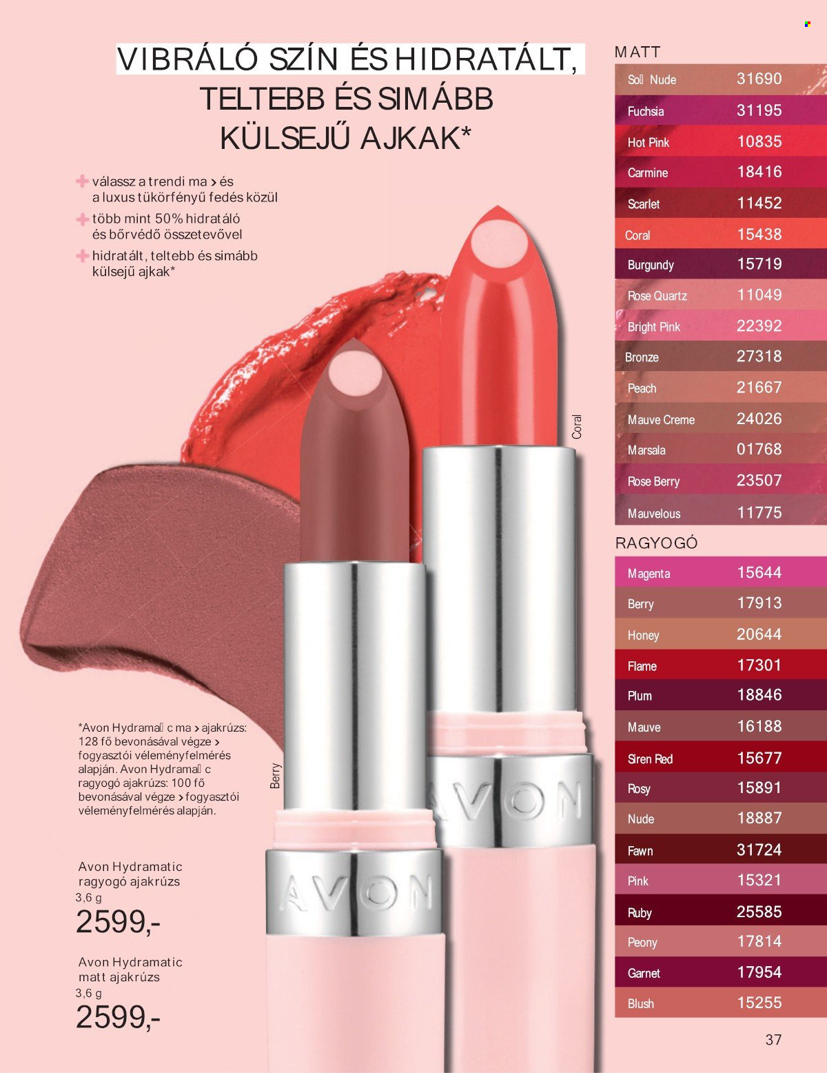 Avon akciós újság érvényes:  - 2025.05.01 - 2025.05.31. 37. oldal