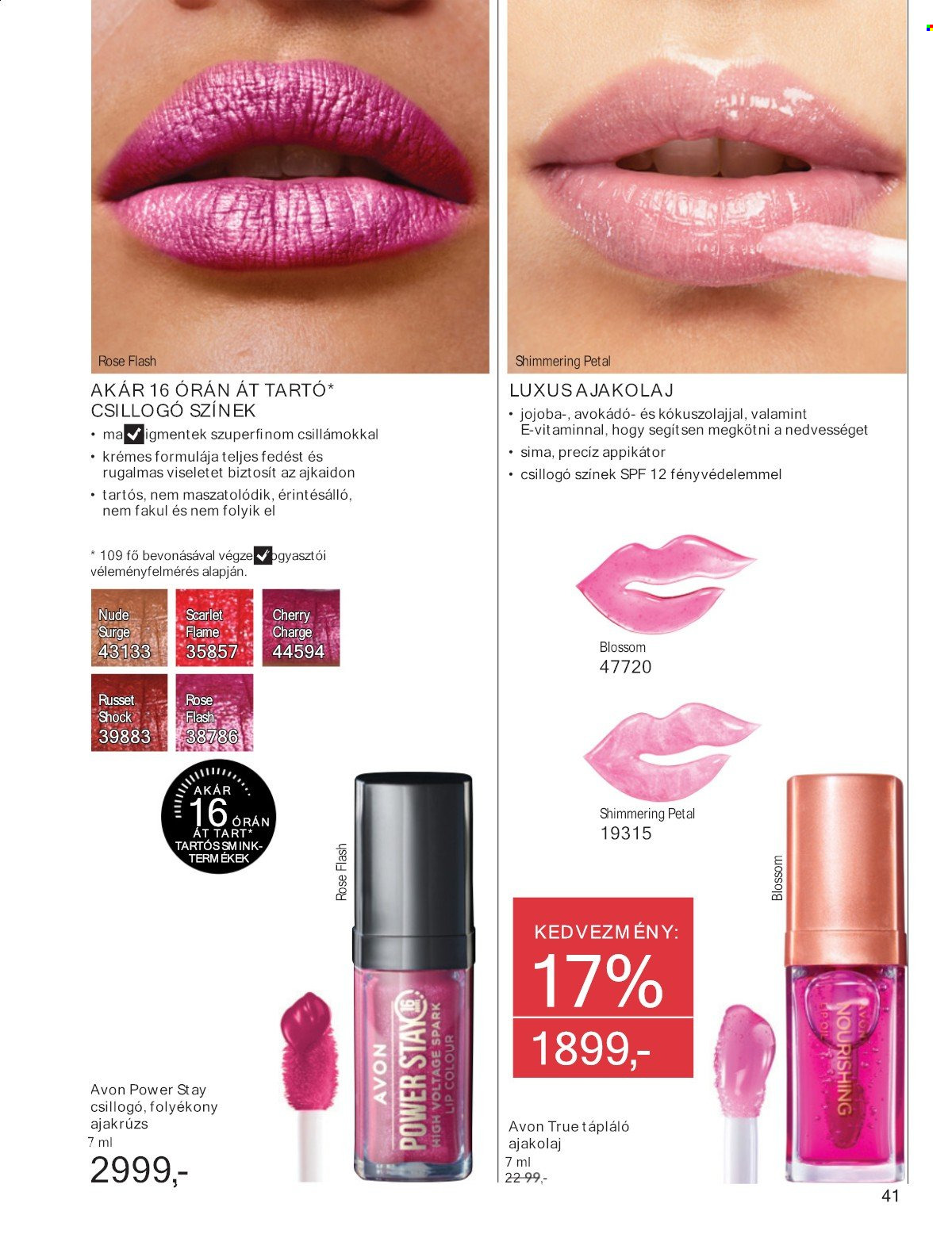 Avon akciós újság érvényes:  - 2025.05.01 - 2025.05.31. 41. oldal