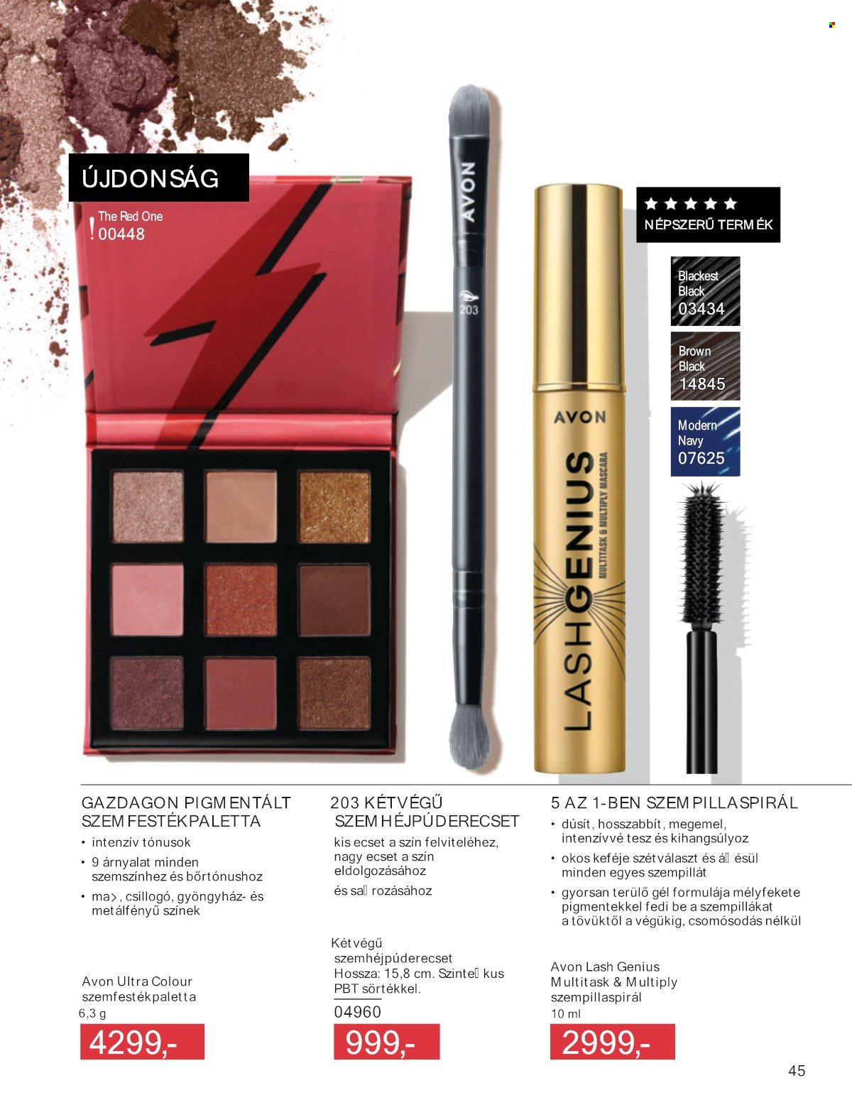 Avon akciós újság érvényes:  - 2025.05.01 - 2025.05.31. 45. oldal