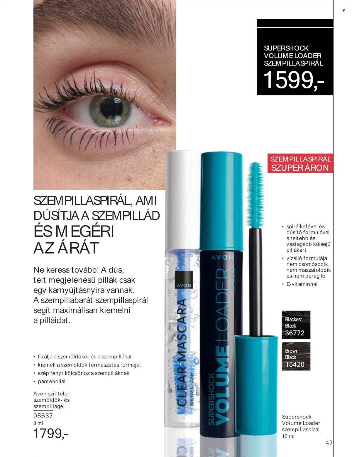 Avon akciós újság érvényes:  - 2025.05.01 - 2025.05.31. 47. oldal