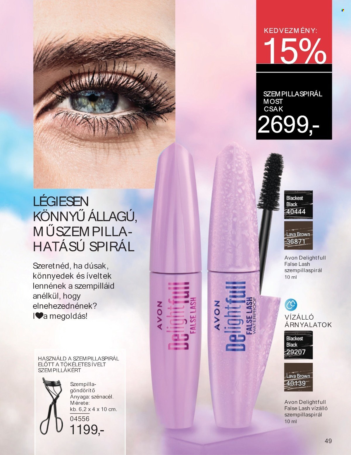 Avon akciós újság érvényes:  - 2025.05.01 - 2025.05.31. 49. oldal