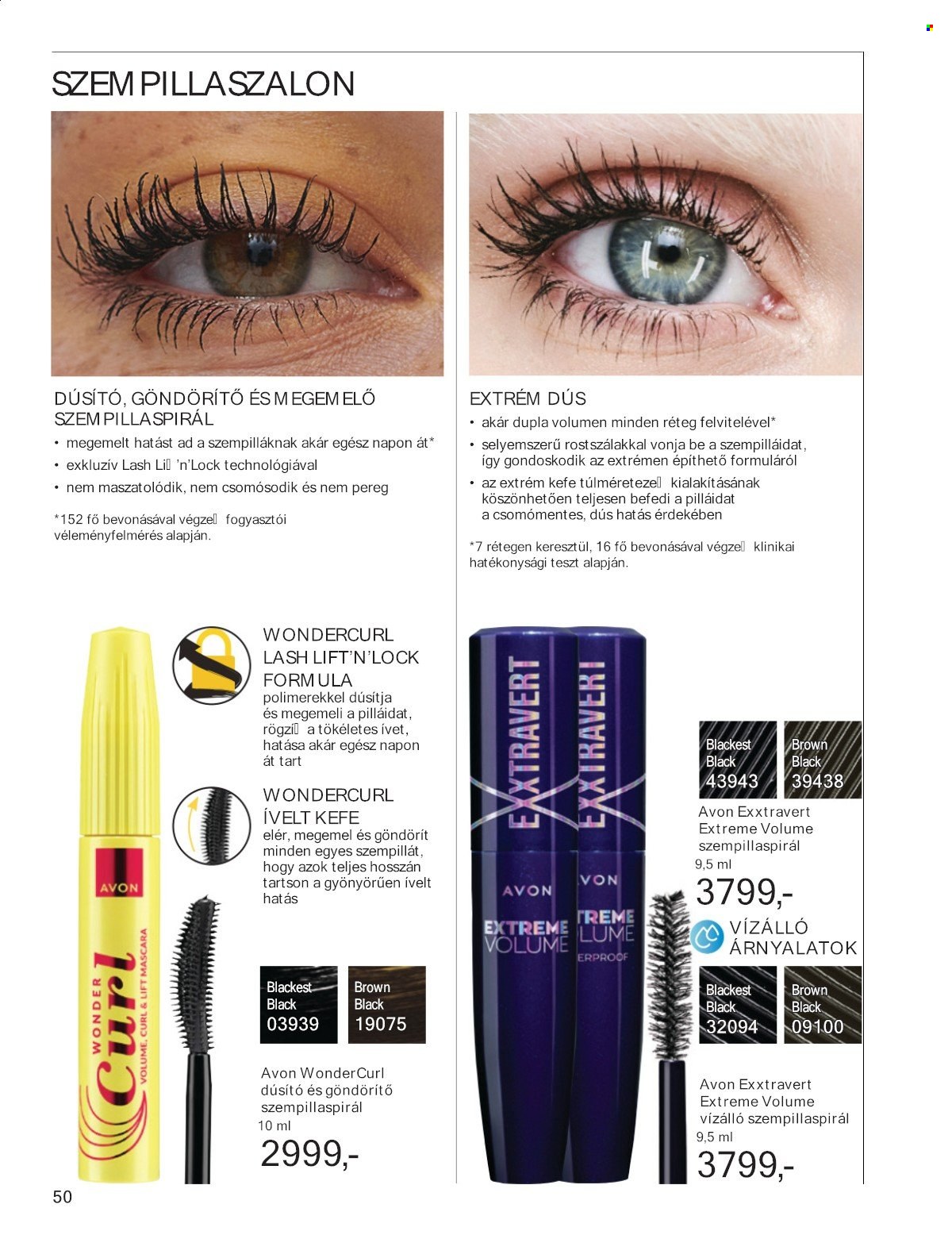 Avon akciós újság érvényes:  - 2025.05.01 - 2025.05.31. 50. oldal