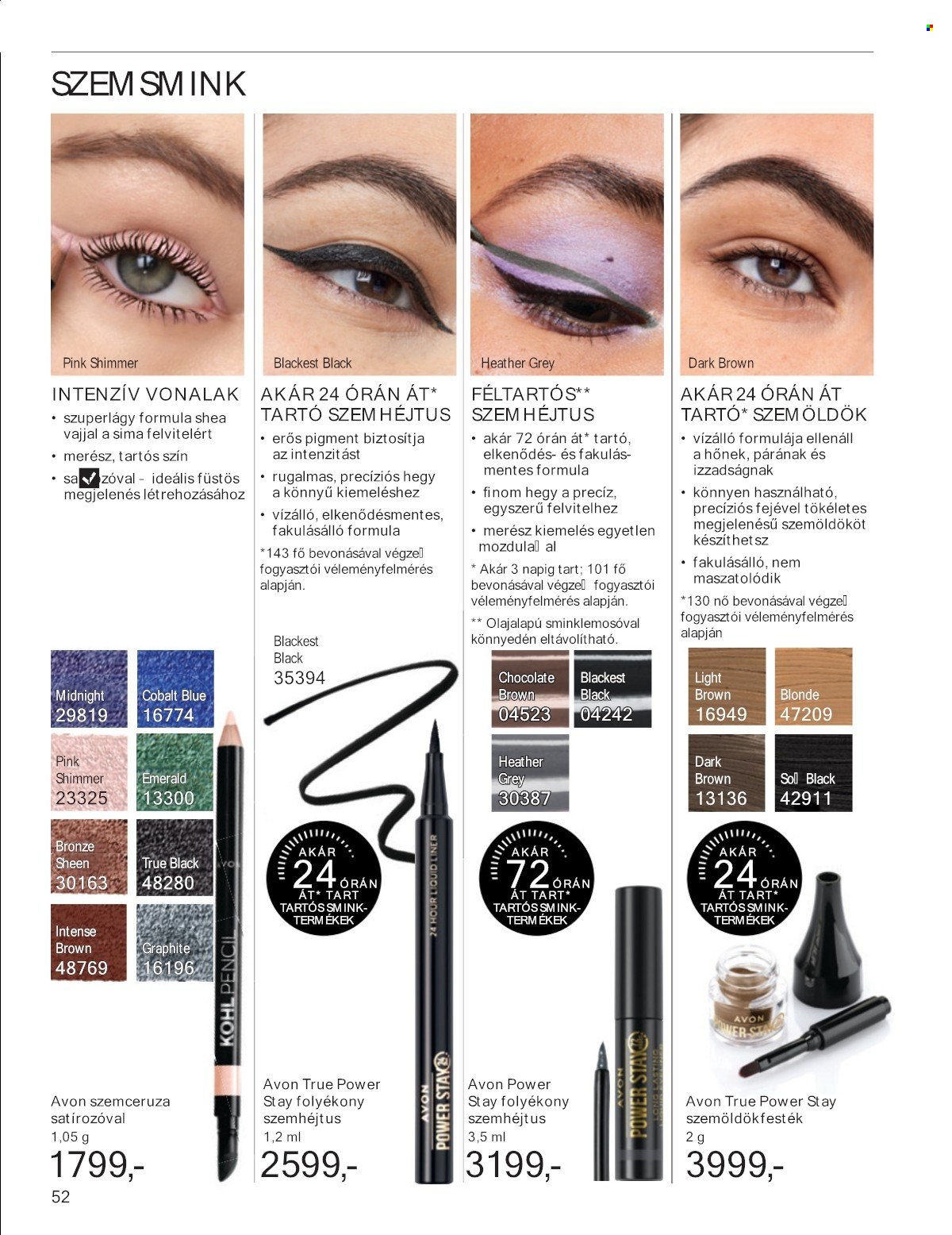 Avon akciós újság érvényes:  - 2025.05.01 - 2025.05.31. 52. oldal