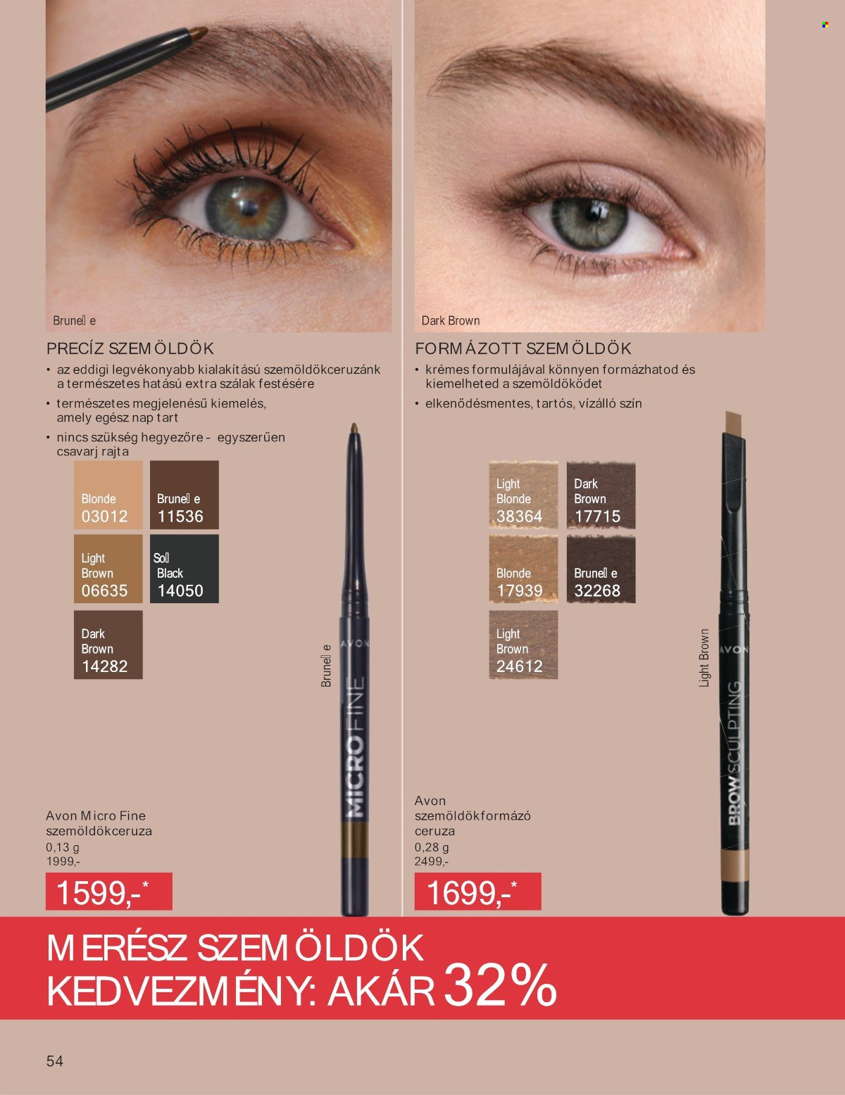 Avon akciós újság érvényes:  - 2025.05.01 - 2025.05.31. 54. oldal